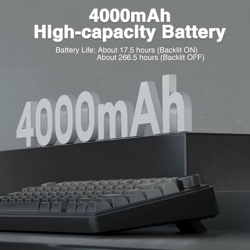 F75 Gaming Mechanical Keyboard RGB Customized 75% Layout Side-Engraving Gasket Mounted 80Keys PBT Gradient Keycaps Keyboard