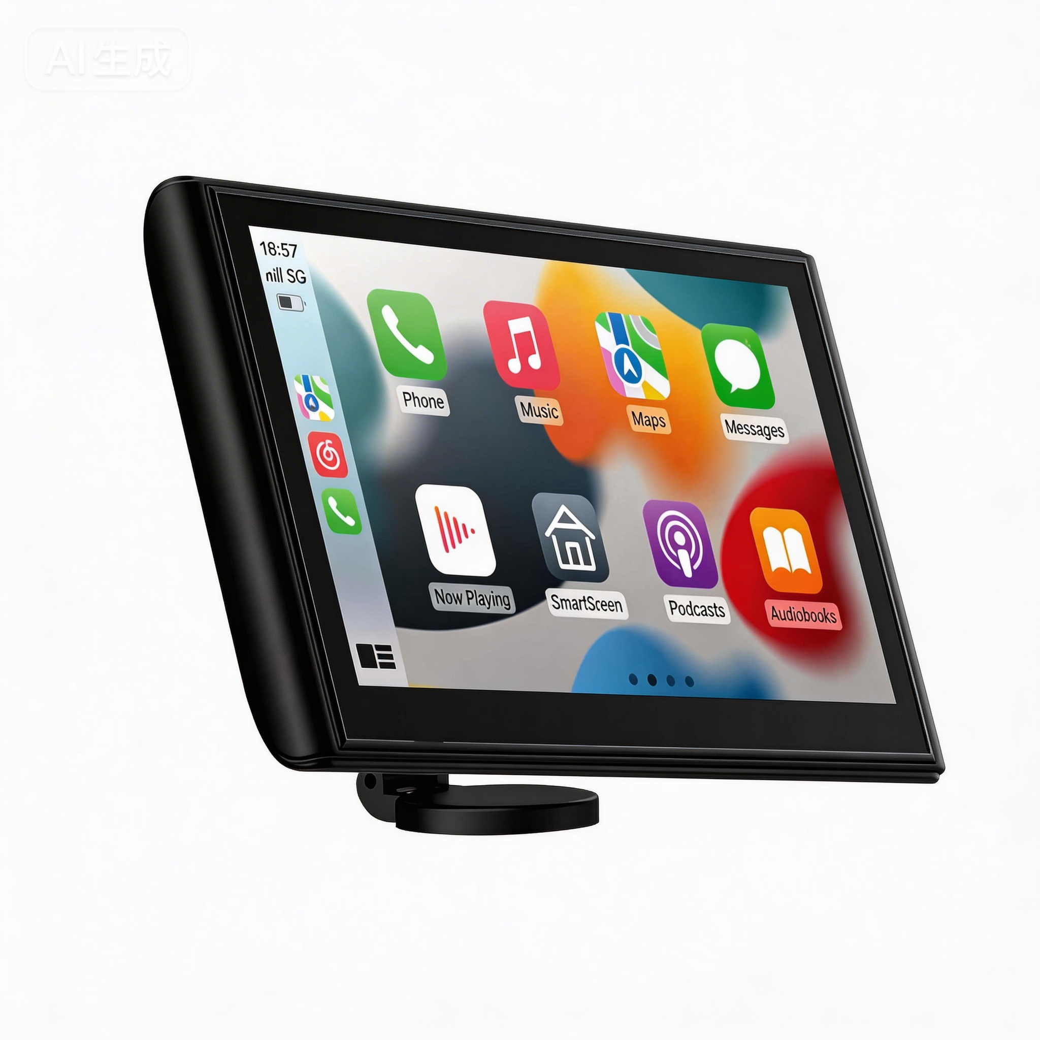 Pionrat 7'' Wireless CarPlay & Android Auto Screen - Magnetic Mount